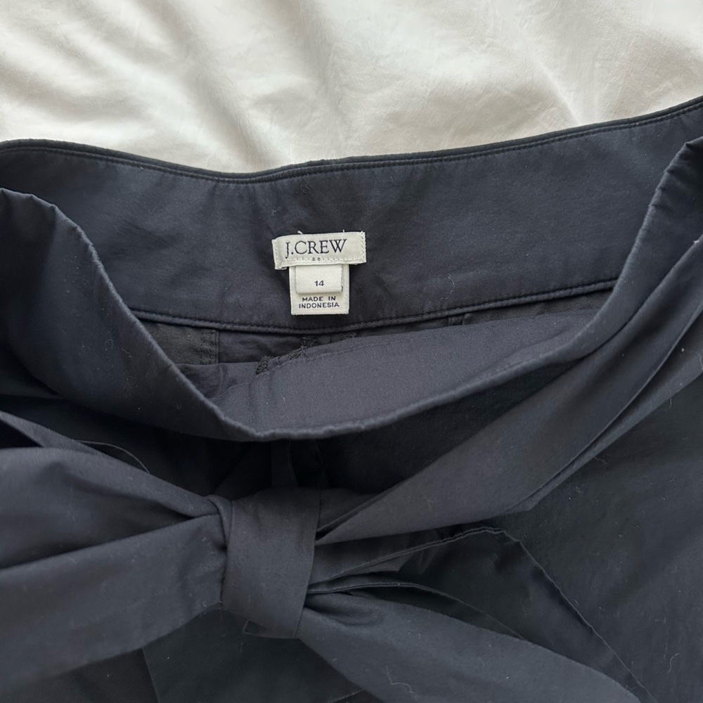J. Crew Front Tie Shorts - Picture 2 of 2
